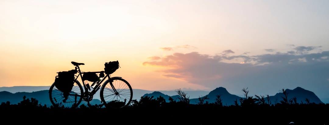 Un tour in bicicletta su lunga distanza vi garantisce una sensazione di libertà
