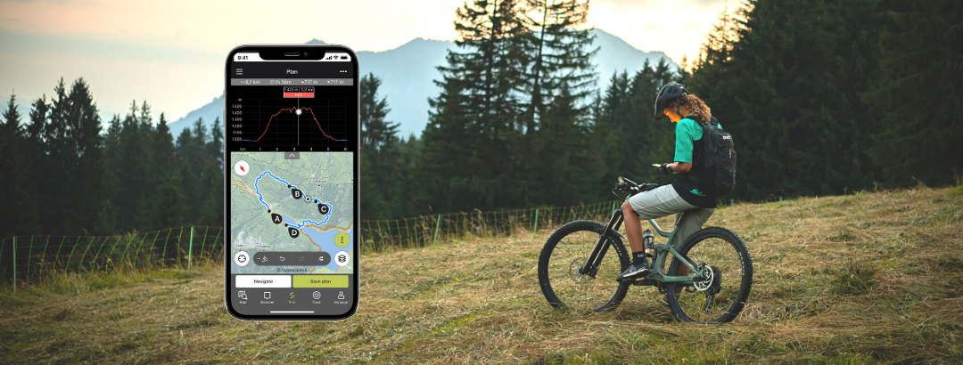 L'app per creare percorsi per la bicicletta